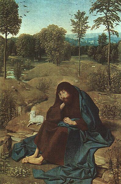 John the Baptist in the Wilderness, Geertgen Tot Sint Jans